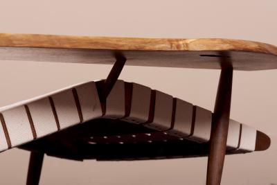 George Nakashima George Nakashima Studio Chaise Lounge Long Chair in Walnut US 2021