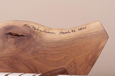 George Nakashima George Nakashima Studio Chaise Lounge Long Chair in Walnut US 2021