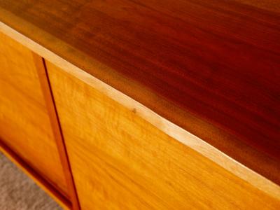 George Nakashima George Nakashima Studio Craft Credenza Solid American Walnut Live Edge Top
