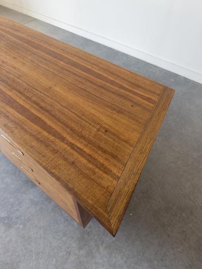 George Nakashima George Nakashima Walnut and Brass Monumental Cabinet for Widdicomb