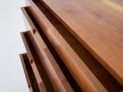 George Nakashima George Nakashima black american walnut chest of drawers 1955