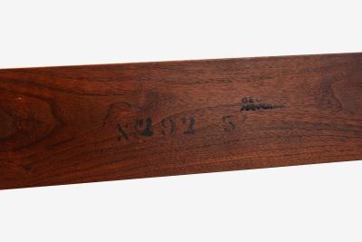 George Nakashima George Nakashima for Widdicomb Queen Headboard in Oiled Black Walnut 1958