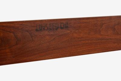 George Nakashima George Nakashima for Widdicomb Queen Headboard in Oiled Black Walnut 1958