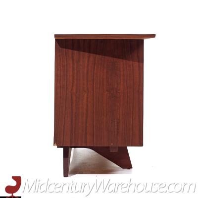 George Nakashima George Nakashima for Widdicomb Walnut and Carpathian Elm Sideboard Credenza