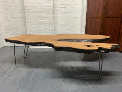 George Nakashima Large Organic Live Edge Coffee Table