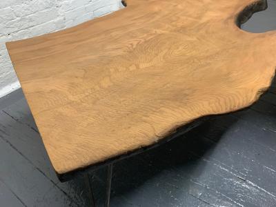 George Nakashima Large Organic Live Edge Coffee Table