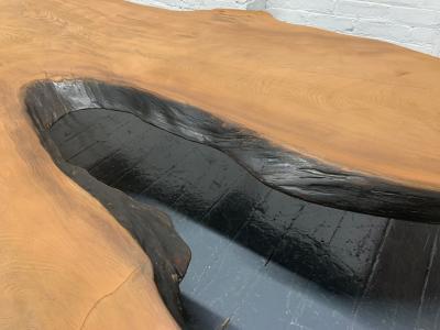 George Nakashima Large Organic Live Edge Coffee Table