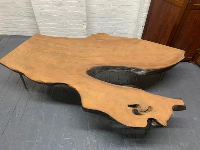 George Nakashima Large Organic Live Edge Coffee Table
