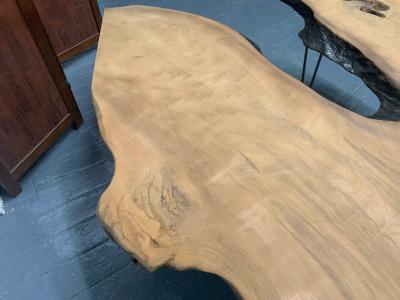 George Nakashima Large Organic Live Edge Coffee Table