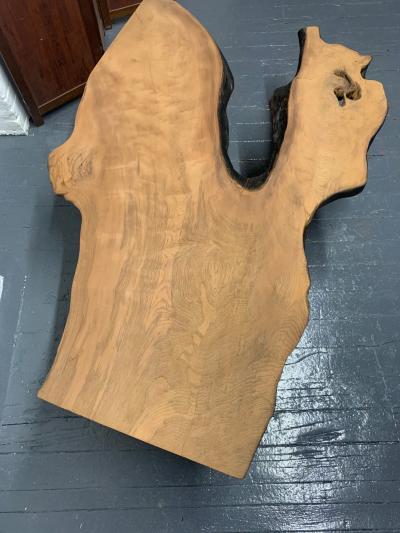 George Nakashima Large Organic Live Edge Coffee Table