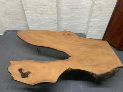 George Nakashima Large Organic Live Edge Coffee Table