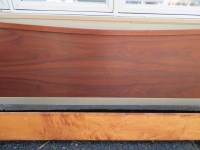 George Nakashima Magnificent George Nakashima Widdicomb Kingsize Headboard Bed Origins Collection