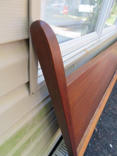 George Nakashima Magnificent George Nakashima Widdicomb Kingsize Headboard Bed Origins Collection