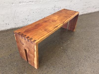 George Nakashima Organic Bench Style of Nakashima
