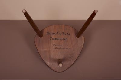 George Nakashima Pair of Nakashima Studio Mira Nakashima Mira Chairs in Walnut US 2021