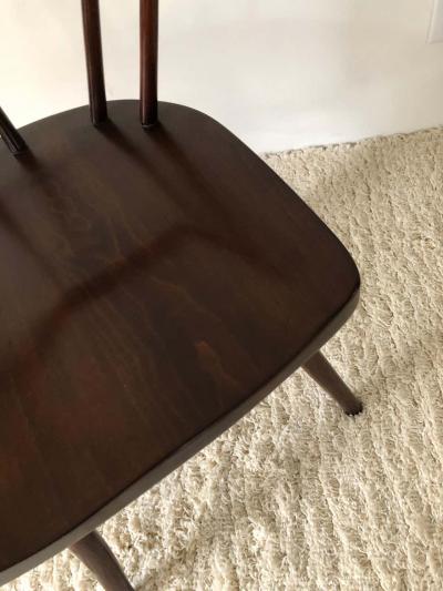 George Nakashima Pair of Walnut Nakashima Style Midcentury Chairs