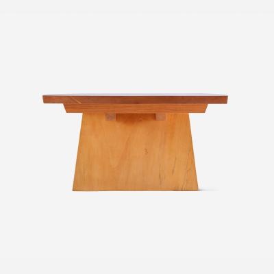 George Nakashima Rare Boat Shaped Coffee Table