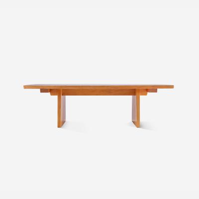 George Nakashima Rare Boat Shaped Coffee Table