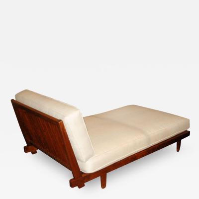 George Nakashima Rare Slat Back Daybed in Silk