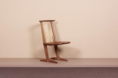 George Nakashima Set of Eight Conoid Dining Chairs by George Nakashima Studio US 2021