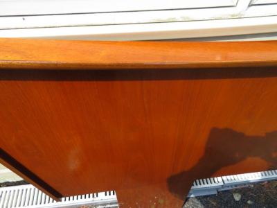George Nakashima Stunning Nakashima Style Walnut King Size Headboard Mid Century Modern