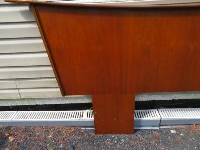 George Nakashima Stunning Nakashima Style Walnut King Size Headboard Mid Century Modern