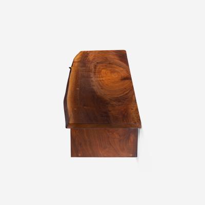 George Nakashima Wall Hung Shelf Desk