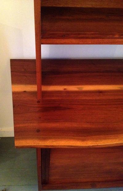 George Nakashima Walnut Sideboard with Top Shelf by George Nakashima