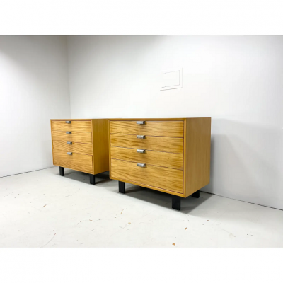 George Nelson 1950s Pair of George Nelson for Herman Miller Dressers