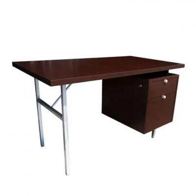 George Nelson 54 Vintage Single Pedestal Desk by George Nelson for Herman Miller
