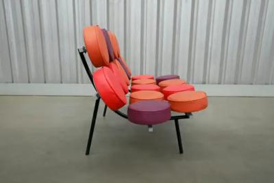 George Nelson Brazilian Modern Marshmallow Sofa by George Nelson 1956