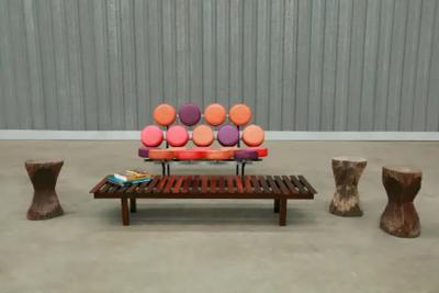 George Nelson Brazilian Modern Marshmallow Sofa by George Nelson 1956