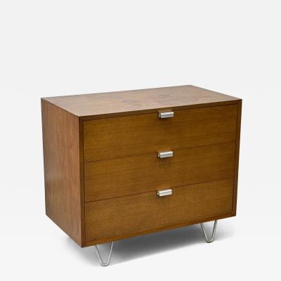 George Nelson George Nelson Basic Series 3 Drawer Dresser in Walnut