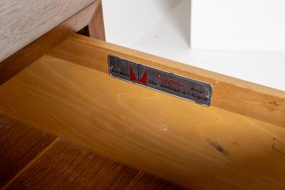 George Nelson George Nelson Basic Series 3 Drawer Dresser in Walnut