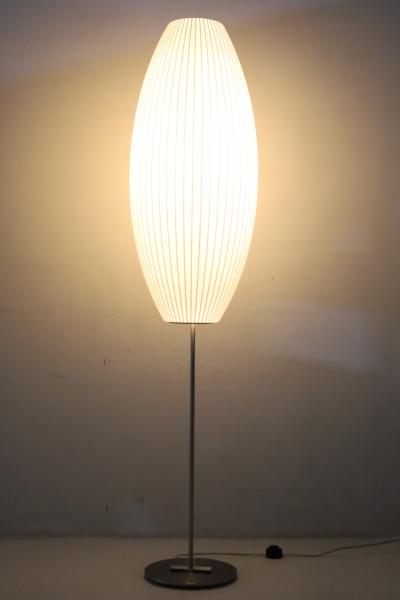 George Nelson George Nelson Cigar Lotus Floor Lamp