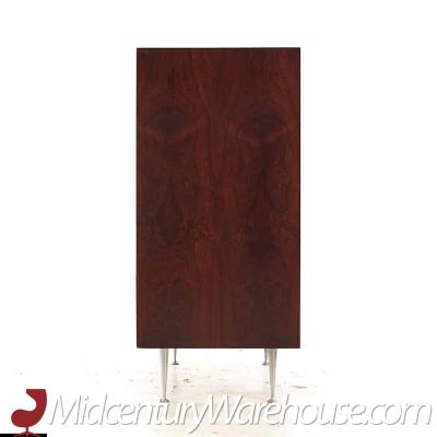 George Nelson George Nelson Mid Century Rosewood Thin Edge 5 Drawer Chest