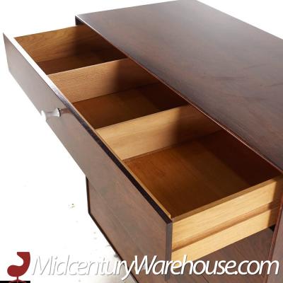 George Nelson George Nelson Mid Century Rosewood Thin Edge 5 Drawer Chest