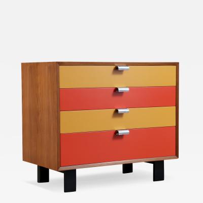 George Nelson George Nelson Multi Color Lacquered Chest for Herman Miller