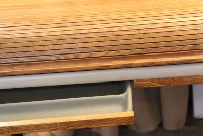 George Nelson George Nelson Original Roll Top Action Office Desk