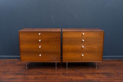 George Nelson George Nelson Rosewood Thin Edge Chests