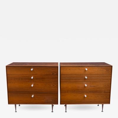 George Nelson George Nelson Rosewood Thin Edge Chests