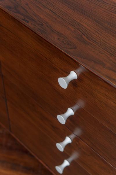 George Nelson George Nelson Rosewood Thin Edge Dresser for Herman Miller
