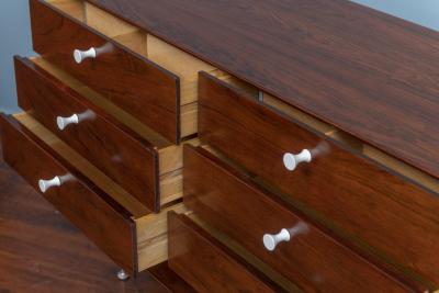 George Nelson George Nelson Rosewood Thin Edge Dresser for Herman Miller