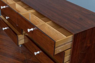 George Nelson George Nelson Rosewood Thin Edge Dresser for Herman Miller