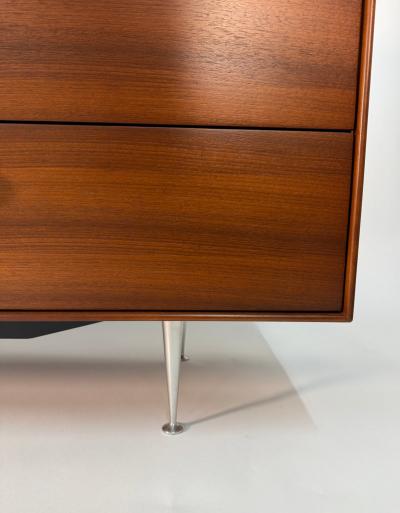 George Nelson George Nelson Thin Edge 10 Drawer Dresser in Walnut for Herman Miller