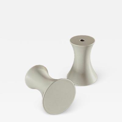 George Nelson George Nelson Thin Edge Apple Core Drawer Pull White Powder Coated Aluminum