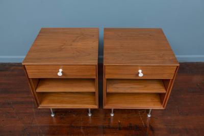 George Nelson George Nelson Thin Edge Nightstands for Herman Miller