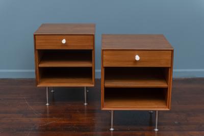 George Nelson George Nelson Thin Edge Nightstands for Herman Miller