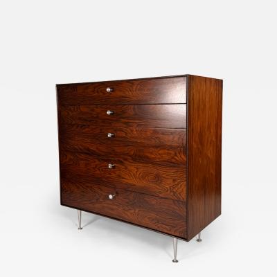 George Nelson George Nelson Thin Edge Tall Dresser in Rosewood by Herman Miller