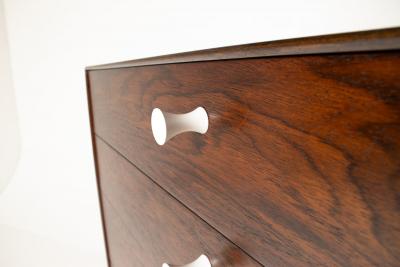 George Nelson George Nelson Thin Edge Tall Dresser in Rosewood by Herman Miller